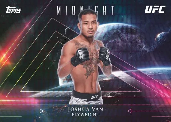 2026 Topps Midnight UFC Hobby-Exclusive Cards with Black Chromium Fini