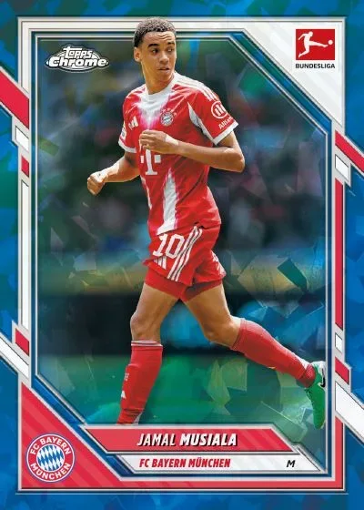 2025-26 Topps Chrome Sapphire Bundesliga: Box, Auto Details