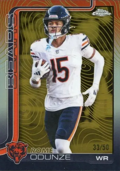 2025 Topps Chrome Football Variations Guide and Checklist