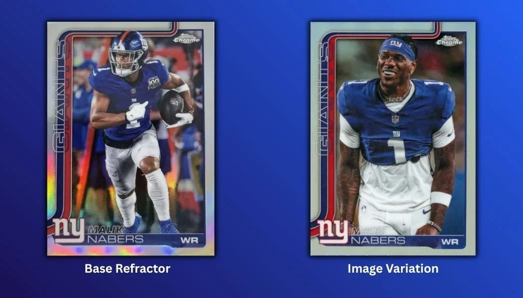 2025 Topps Chrome Football Variations Guide and Checklist