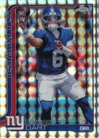 2025 Topps Chrome Football Parallel Guide: Full Checklist