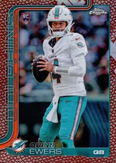 2025 Topps Chrome Football Parallel Guide: Full Checklist