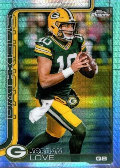 2025 Topps Chrome Football Parallel Guide: Full Checklist