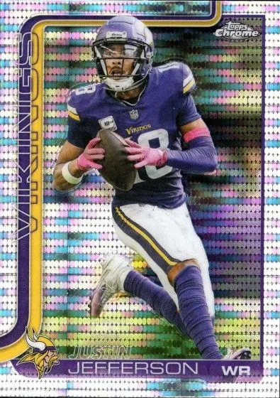 2025 Topps Chrome Football Parallel Guide: Full Checklist