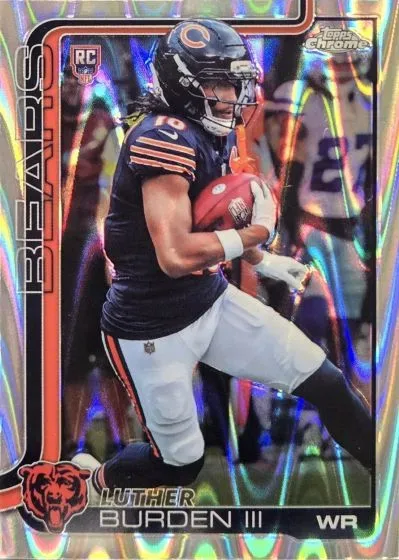 2025 Topps Chrome Football Parallel Guide: Full Checklist
