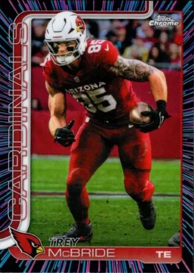 2025 Topps Chrome Football Parallel Guide: Full Checklist