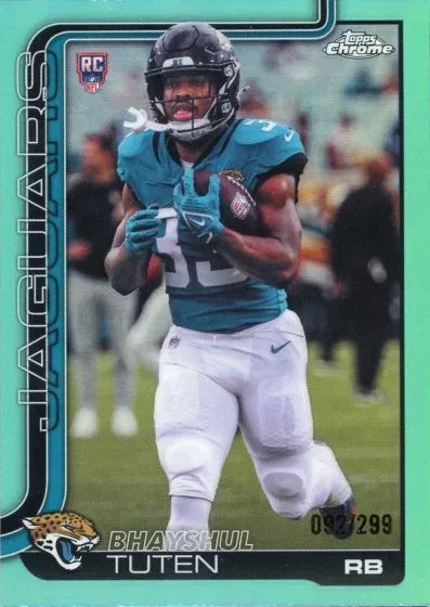 2025 Topps Chrome Football Parallel Guide: Full Checklist