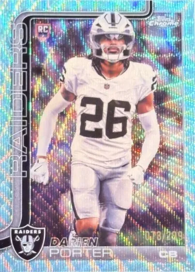 2025 Topps Chrome Football Parallel Guide: Full Checklist