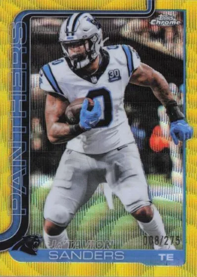 2025 Topps Chrome Football Parallel Guide: Full Checklist