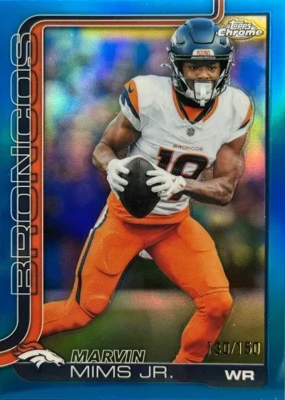 2025 Topps Chrome Football Parallel Guide: Full Checklist