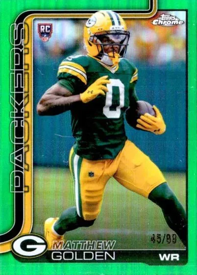 2025 Topps Chrome Football Parallel Guide: Full Checklist