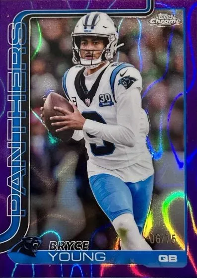 2025 Topps Chrome Football Parallel Guide: Full Checklist