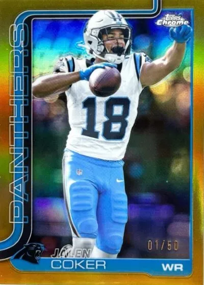 2025 Topps Chrome Football Parallel Guide: Full Checklist