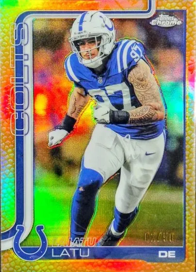 2025 Topps Chrome Football Parallel Guide: Full Checklist