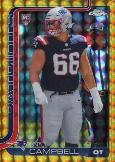 2025 Topps Chrome Football Parallel Guide: Full Checklist