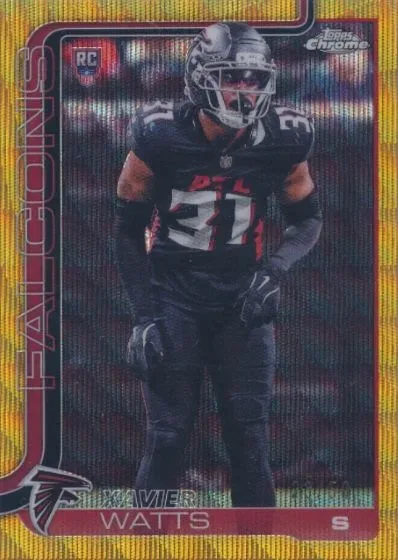 2025 Topps Chrome Football Parallel Guide: Full Checklist