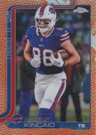 2025 Topps Chrome Football Parallel Guide: Full Checklist