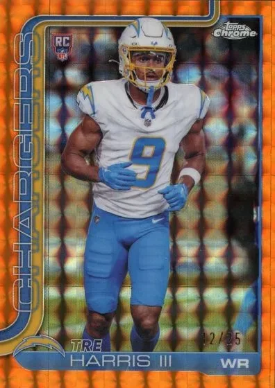 2025 Topps Chrome Football Parallel Guide: Full Checklist