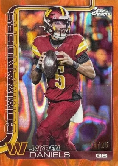 2025 Topps Chrome Football Parallel Guide: Full Checklist
