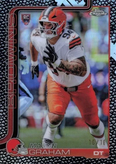 2025 Topps Chrome Football Parallel Guide: Full Checklist