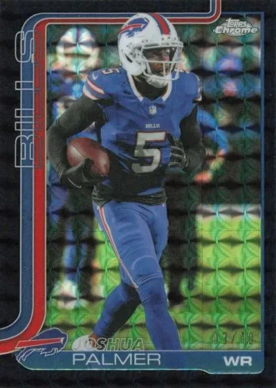 2025 Topps Chrome Football Parallel Guide: Full Checklist