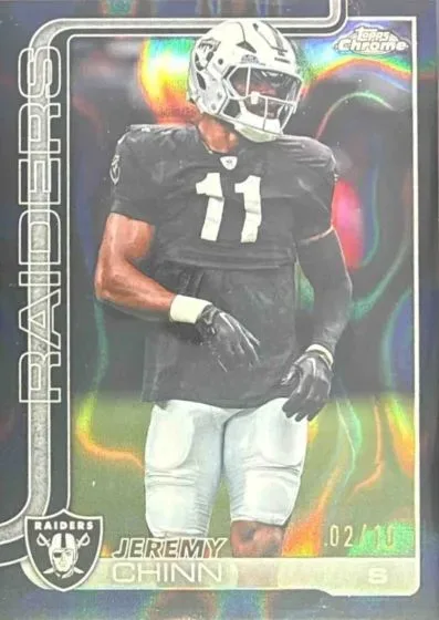 2025 Topps Chrome Football Parallel Guide: Full Checklist