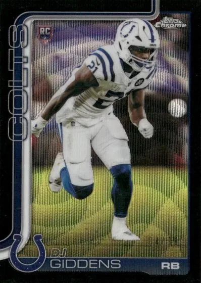 2025 Topps Chrome Football Parallel Guide: Full Checklist