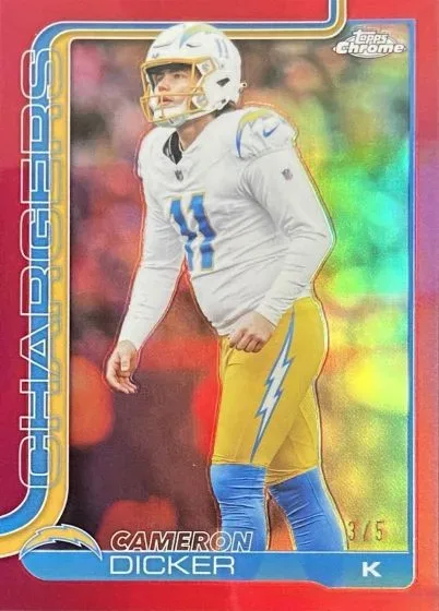 2025 Topps Chrome Football Parallel Guide: Full Checklist