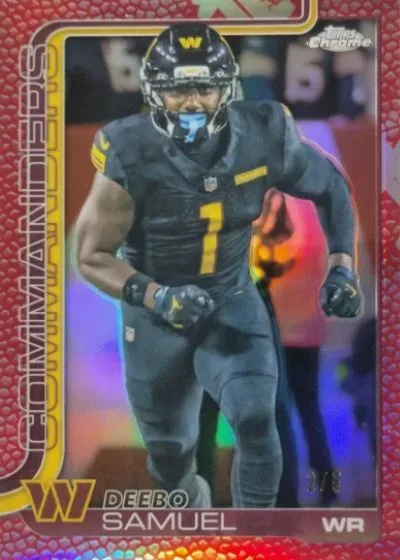 2025 Topps Chrome Football Parallel Guide: Full Checklist