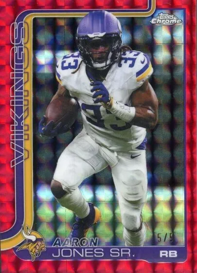 2025 Topps Chrome Football Parallel Guide: Full Checklist