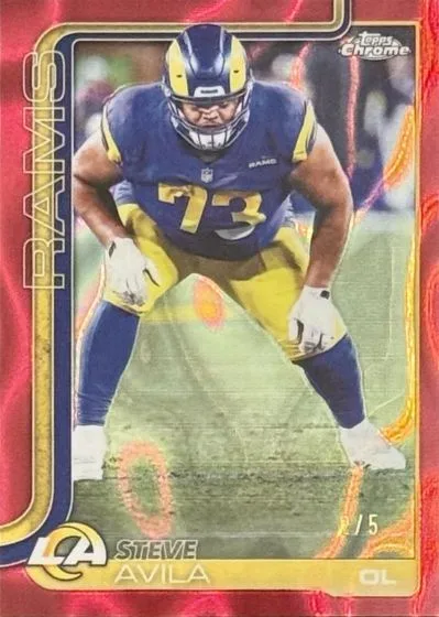 2025 Topps Chrome Football Parallel Guide: Full Checklist