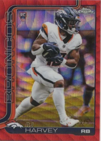 2025 Topps Chrome Football Parallel Guide: Full Checklist