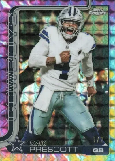 2025 Topps Chrome Football Parallel Guide: Full Checklist