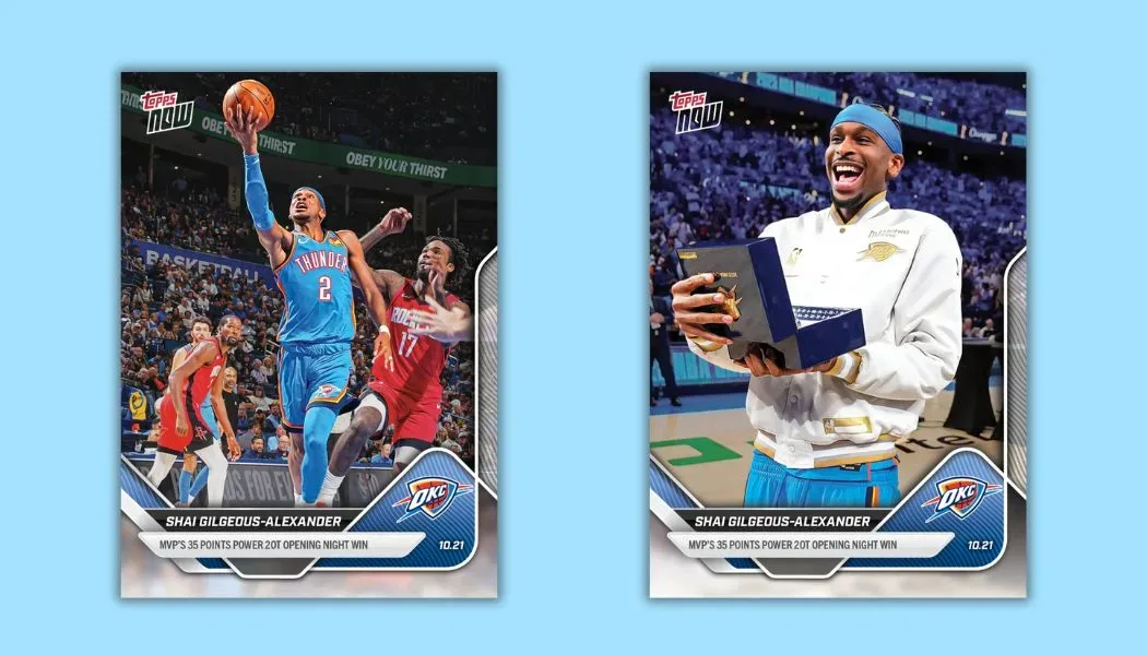 2025-26 Topps Now Basketball Debuts With NBA Real-Time Cards