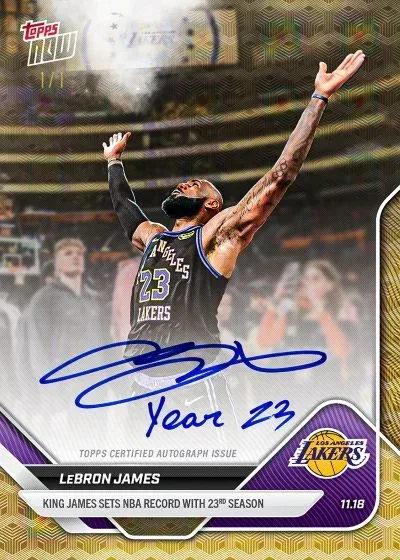 2025-26 Topps Now Basketball Debuts With NBA Real-Time Cards