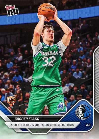 2025-26 Topps Now Basketball Debuts With NBA Real-Time Cards