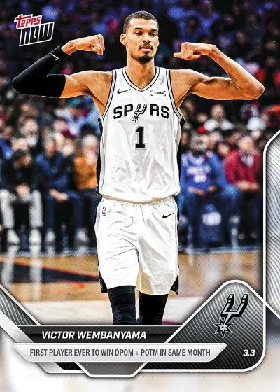 2025-26 Topps Now Basketball Debuts With NBA Real-Time Cards