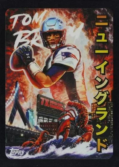 2025 Topps Chrome Football Kaiju Inserts Fuel Monster Chase