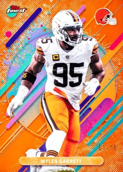 2025 Topps Finest Football Brings Licensed NFL Return