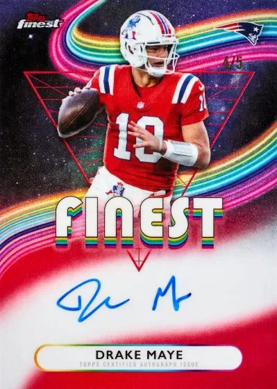 2025 Topps Finest Football Brings Licensed NFL Return