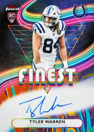 2025 Topps Finest Football Brings Licensed NFL Return