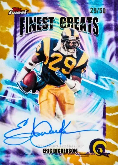 2025 Topps Finest Football Brings Licensed NFL Return