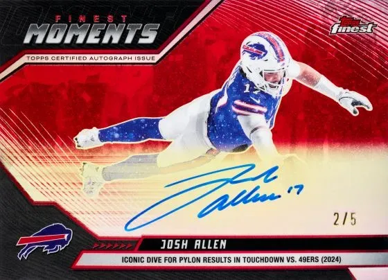 2025 Topps Finest Football Brings Licensed NFL Return