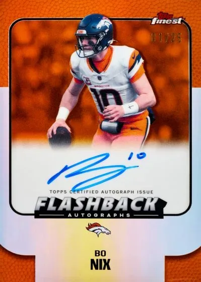 2025 Topps Finest Football Brings Licensed NFL Return