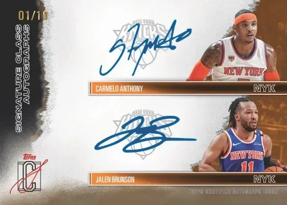 2025-26 Topps Signature Class Basketball Debuts in NBA