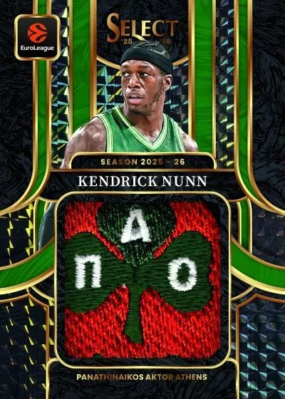 2025-26 Panini Select EuroLeague Basketball Debuts May 20