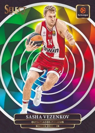 2025-26 Panini Select EuroLeague Basketball Debuts May 20