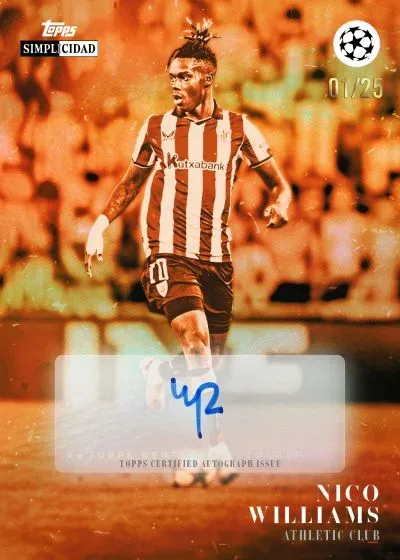 2025-26 Topps Simplicidad UEFA Checklist, Release Details