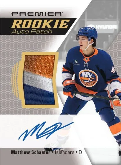 2025-26 Upper Deck Premier Hockey Checklist, Hits & Details