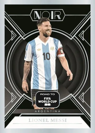 2025-26 Panini Noir Road to FIFA World Cup '26 Checklist Details